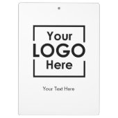 Eenvoudige gepersonaliseerde zakelijke Logo tekst  Klembord