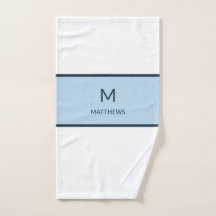Eenvoudige gepersonaliseerde zweethanddoek