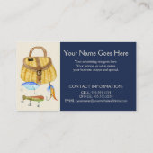 Eenvoudige Geviste handleiding voor zakenvis Visitekaartje (Achterkant)