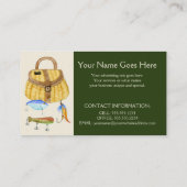 Eenvoudige Geviste handleiding voor zakenvis Visitekaartje (Achterkant)