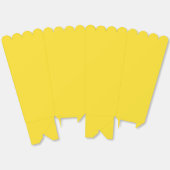 Eenvoudige Gewone Gele Popcorn Bedankdoosjes (Ongevouwen)