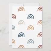 Eenvoudige gezamenlijke uitnodiging op feestdag |  (Achterkant)