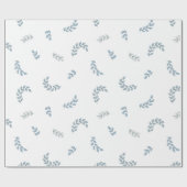 Eenvoudige gezellige boho laat witte achtergrond cadeaupapier (Vlak)