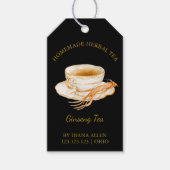 Eenvoudige Ginseng Tea Hang Label Cadeaulabel (Voorkant)