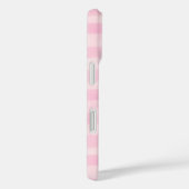 Eenvoudige Girly Roze Hand-getrokken Aquarel Gingh Case-Mate iPhone Case (Achterkant / Rechts)