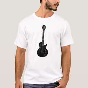 Eenvoudige gitaar t-shirt