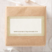Eenvoudige Gold Grunge Moderne Boutique Retail Web Etiket (Insitu)