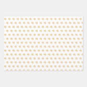 Eenvoudige Gold Star op blauw, rood, wit, achtergr Inpakpapier Vel (Voorkant 3)