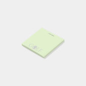 Eenvoudige Golf Fan Persoonlijk briefpapier Post-it® Notes (Schuin)
