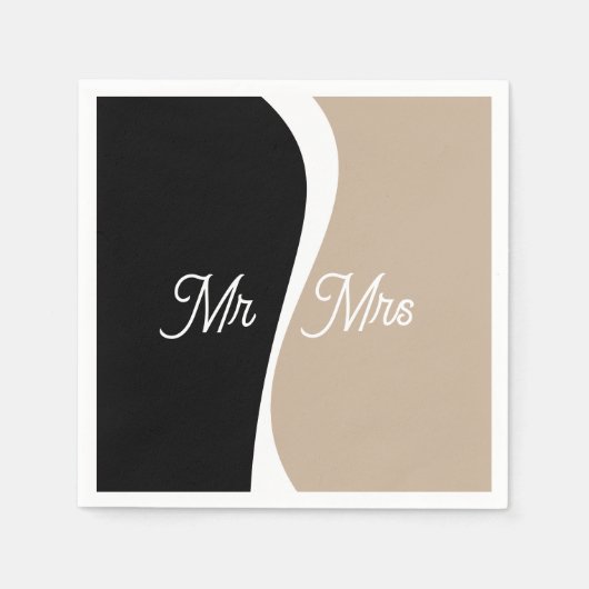 Eenvoudige golven 2 - Aangepaste luiers Servet (Voorkant)