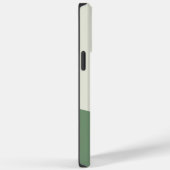 Eenvoudige golven in groen Case-Mate iPhone case (Achterkant / Rechts)