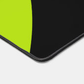 Eenvoudige golven in Lime Green Bureaumat (Hoek)