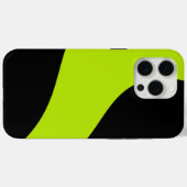 Eenvoudige golven in Lime Green Case-Mate iPhone Case (Achterkant (horizontaal))