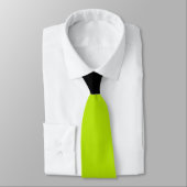 Eenvoudige golven in Lime Green Stropdas (Gebonden)
