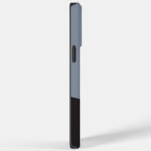 Eenvoudige golven - zwart, grijs en crème Case-Mate iPhone case (Achterkant / Rechts)