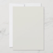 Eenvoudige gouden script bruiloft cadeau voor kopp kaart (Achterkant)
