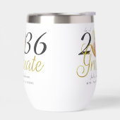 Eenvoudige gouden script Mode één foto Afstuderen