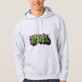 Eenvoudige graffiti hoodie
