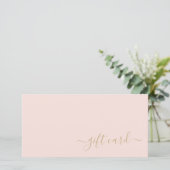 Eenvoudige grafische Blush roze Gold Hair Stylist- (Staand voorkant)