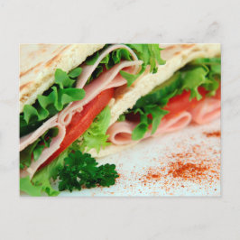Eenvoudige Grappige Sandwich Briefkaart