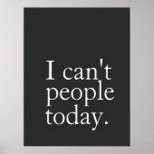 Eenvoudige grappigheid die ik vandaag niet kan cit poster (Voorkant)