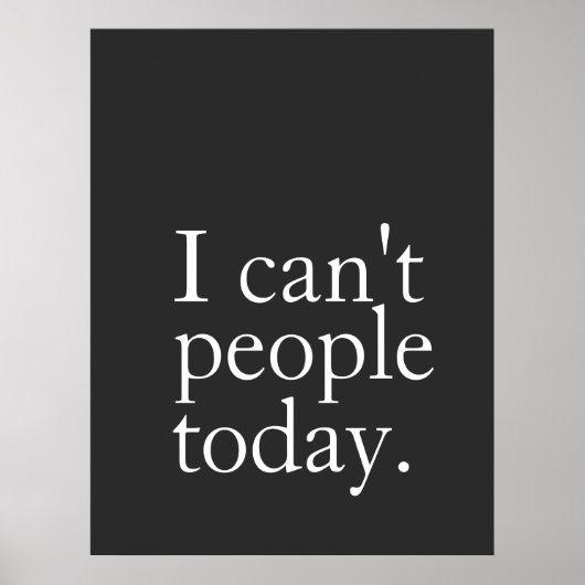 Eenvoudige grappigheid die ik vandaag niet kan cit poster (Voorkant)