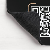 Eenvoudige gratis Wi-Fi QR-code Muismat (Hoek)