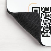Eenvoudige gratis Wi-Fi QR-code Muismat (Hoek)