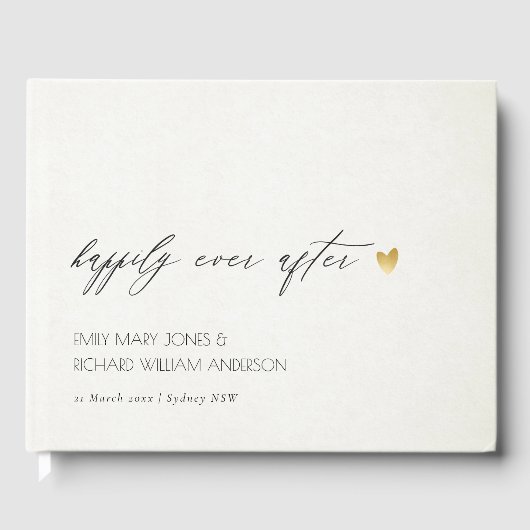 EENVOUDIGE GRAY-TYPOGRAFIE DIE OOIT NA DE GASTENBOEK (Voorkant)