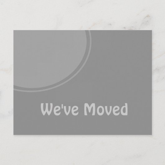 Eenvoudige Grey bewegende aankondiging (Voorkant)