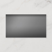 Eenvoudige grijze Eyelash-uitbreidingskaart Visitekaartje (Achterkant)