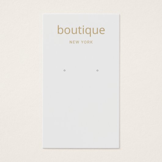 Eenvoudige grijze, moderne, langwerpige schermkaar visitekaartje (Voorkant)