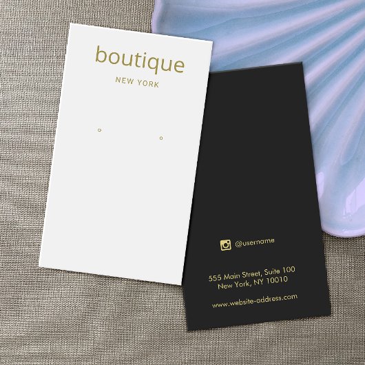 Eenvoudige grijze, moderne, langwerpige schermkaar visitekaartje