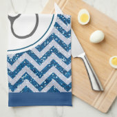 Eenvoudige grijze neurserende stethoscoop met rood theedoek (Quarter Fold)