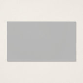 Eenvoudige grijze platte Drink zonder kaartje (Achterkant)