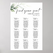 Eenvoudige grijze weddenschapskaart poster (Voorkant)