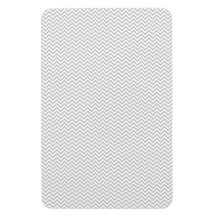 Eenvoudige Grijze Zigzag Magneet