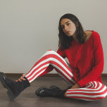 Eenvoudige grillige Schattigee minimalistische roo Leggings<br><div class="desc">Dit ontwerp is voorzien van een eenvoudige schattige minimalistische minimalistische leggings met grillige leuke strepen gestreepte strepen,  een feestelijke kleurrijke rood en wit,  met blauw roze groen rood zwart,  kerstvakantie feestdecoratie,  kerstvakantie feestartikelen,  eenvoudige eenvoudige schattige grillen,  creatief uniek simplistisch plezier,  kerstvakantie schattige grillige broek,  kerstkleding leuke kleding</div>