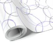 Eenvoudige groene aquarel abstract logo tekst min cadeaupapier (Rol Hoek)