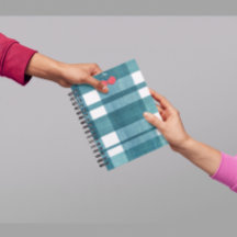 Eenvoudige groene gingham