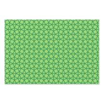 Eenvoudige groene ornamenten