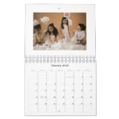 Eenvoudige Groene USA America Weekly Planner 2026 Kalender (Jan 2026)