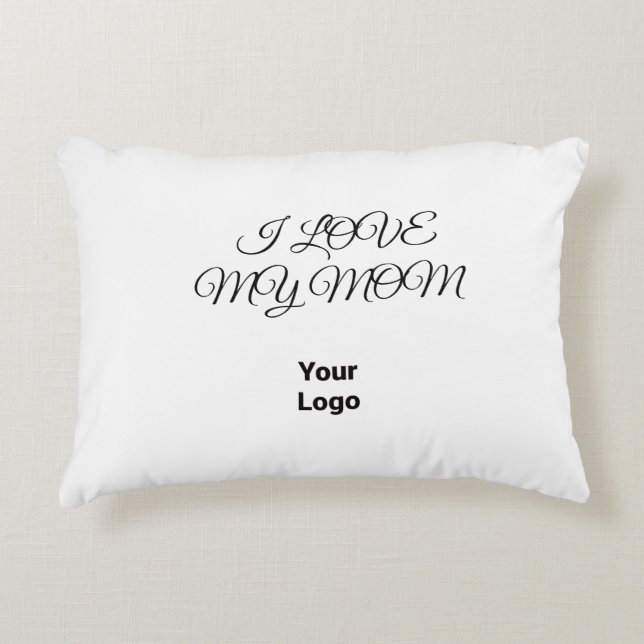 Eenvoudige groene waterverf abstract voeg logo toe accent kussen (Voorkant)