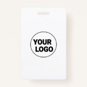 Eenvoudige groene waterverf abstract voeg logo toe badge (Voorkant)