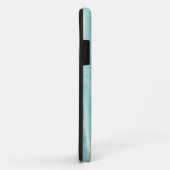 Eenvoudige groene waterverf abstract voeg logo toe Case-Mate iPhone case (Achterkant/rechts)