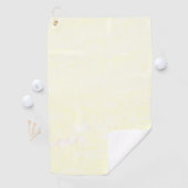 Eenvoudige groene waterverf abstract voeg logo toe golfhanddoek (Insitu)