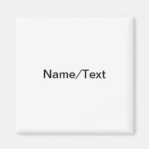 Eenvoudige groene waterverf abstract voeg logo toe magneet