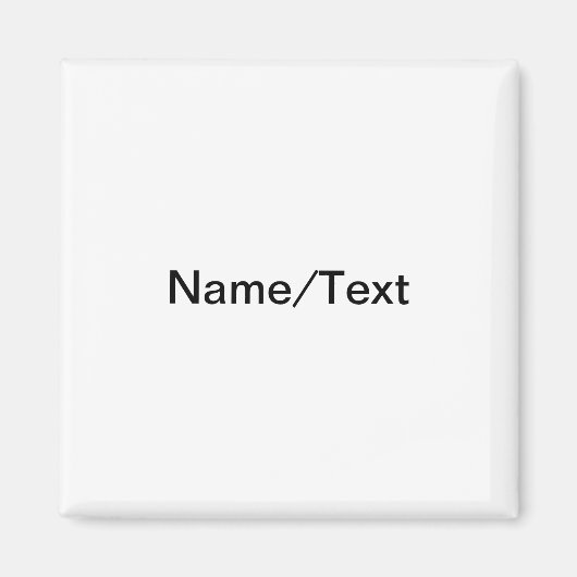 Eenvoudige groene waterverf abstract voeg logo toe magneet (Voorkant)