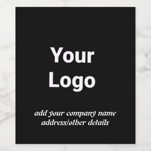 Eenvoudige groene waterverf abstract voeg logo toe wijn etiket (Enkel label)