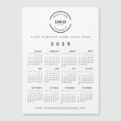 Eenvoudige grote Logo Volledige 2025 Kalender Prom (Voorkant)